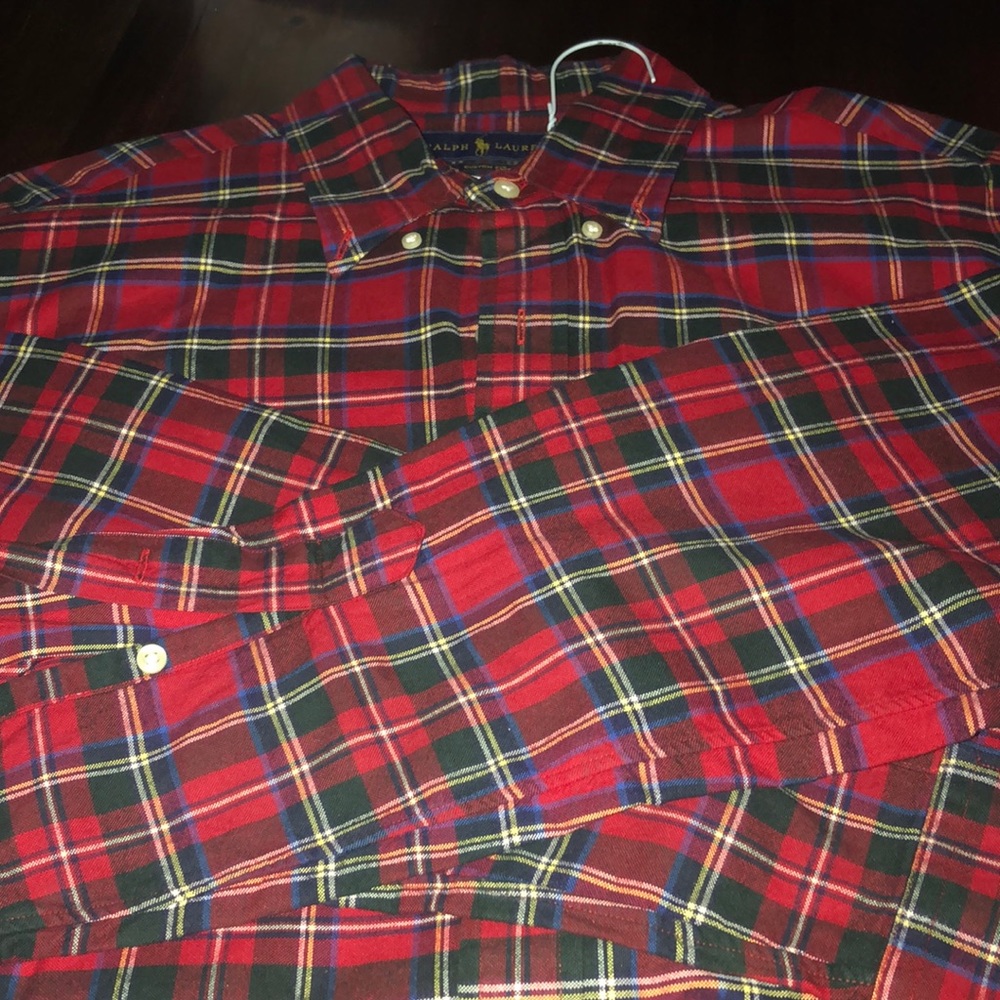 Plaid Ralph Lauren button down